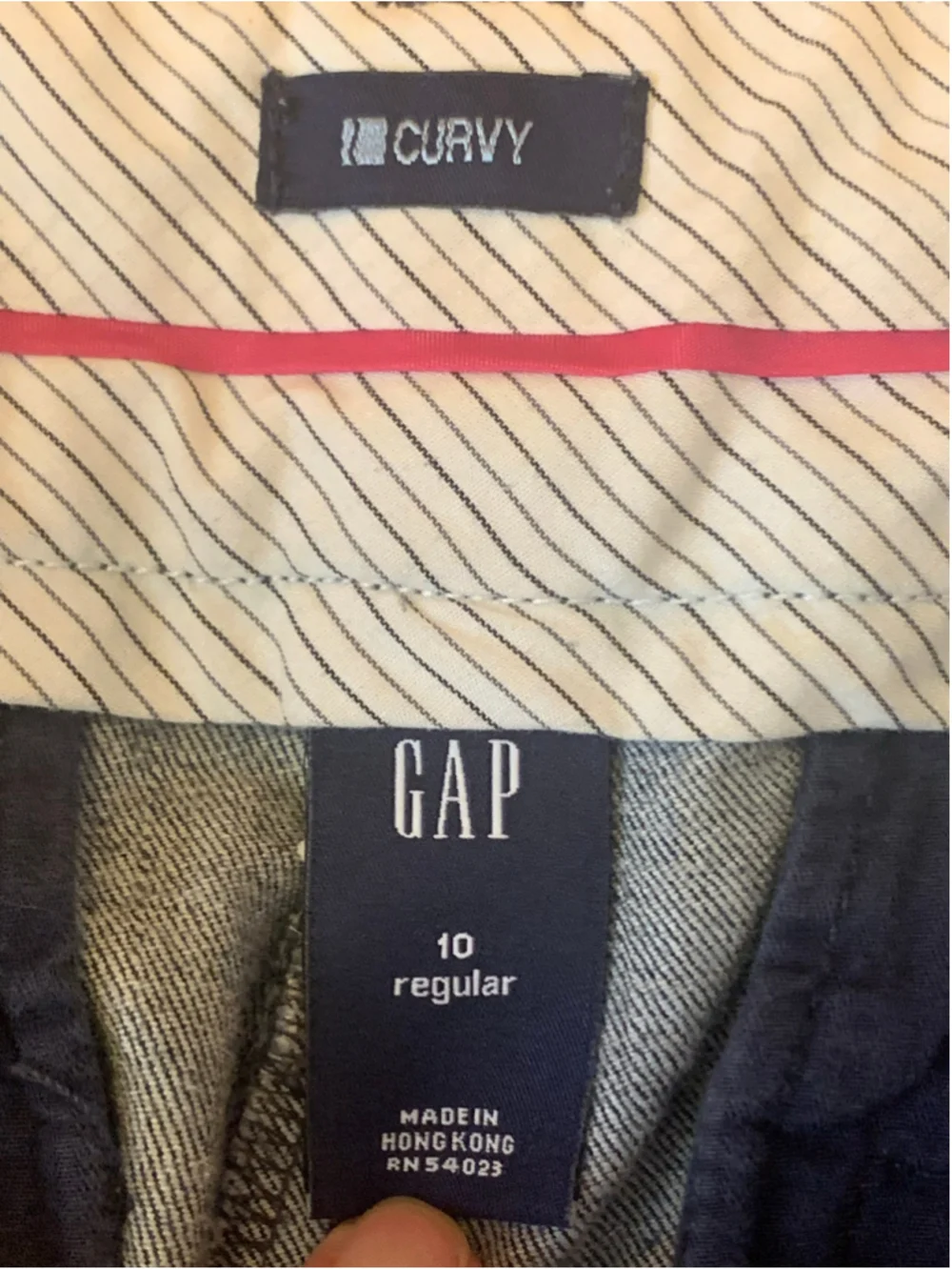 Gap Curvy Boot Cut Jeans Size 10 Blue